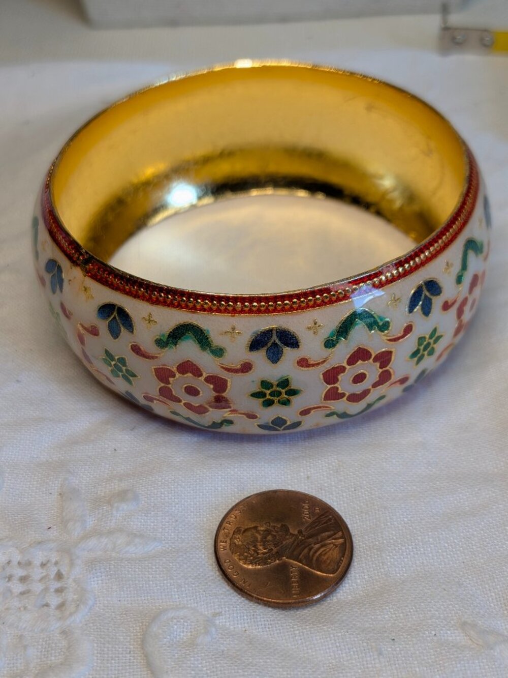 Traditional Indian Meenakari Bangle